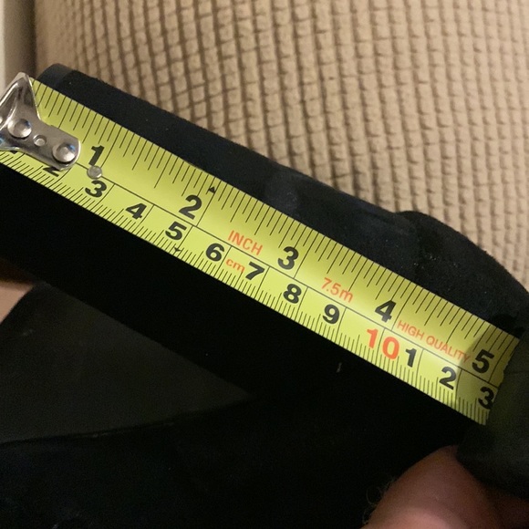 Torrid Tall Black Suede Boots. Size 12 - Picture 6 of 6